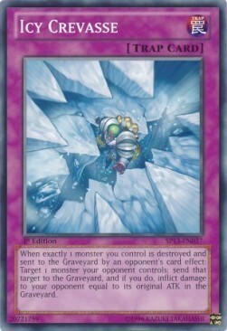 Icy Crevasse Card Front