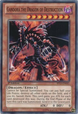 Gandora the Dragon of Destruction Card Front
