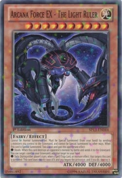 Arcana Force EX - The Light Ruler Card Front
