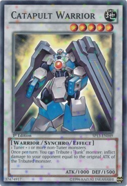 Catapult Warrior Card Front