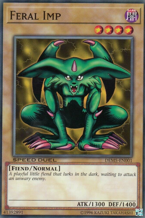 Demone Selvaggio Card Front