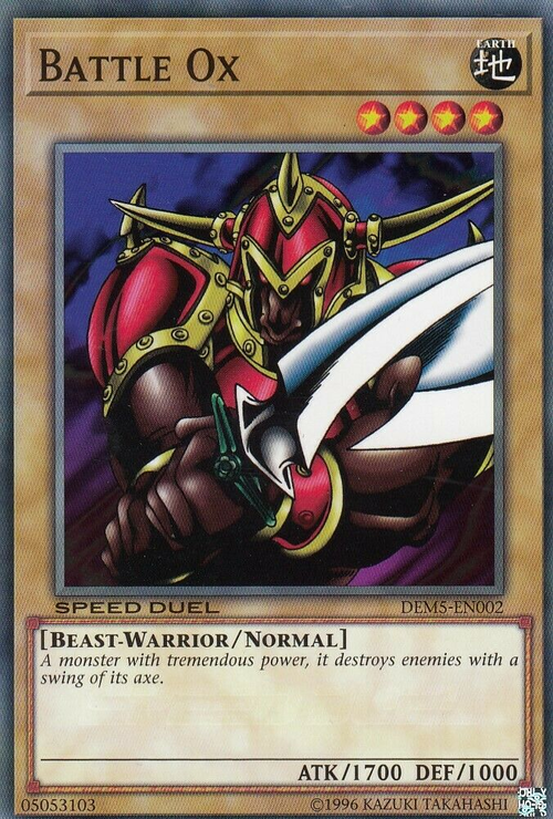 Battle Ox Card Front