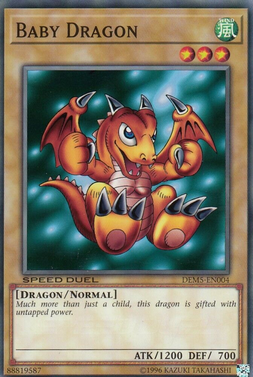 Baby Dragon Card Front