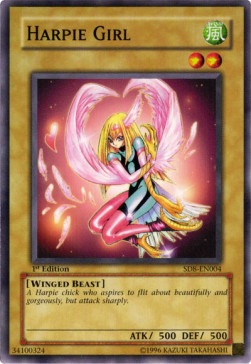 yugioh harpie structure deck YUGIOH! LORD OF THE STORM #SD8-EN007 LADY SISTERS 1ST YGOrganization | Ace Cards from