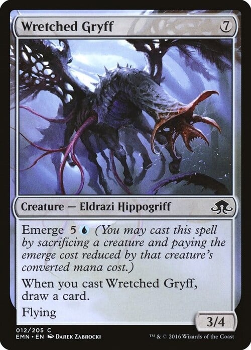 Wretched Gryff Card Front