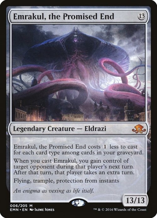 Emrakul, the Promised End Card Front
