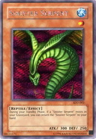 Serpente Sinistro Card Front