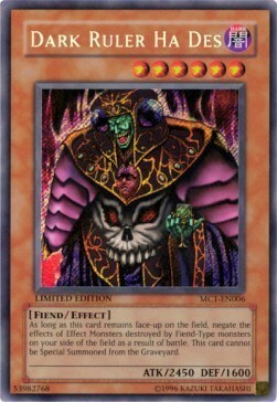 Dark Ruler Ha Des Card Front