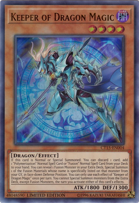 Keeper of Dragon Magic Card Front