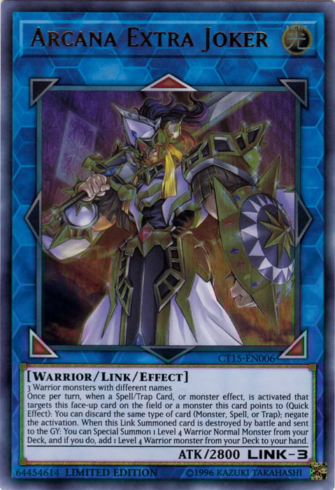 Arcana Extra Joker Card Front