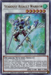 Stardust Assault Warrior · Ultra Rare 008