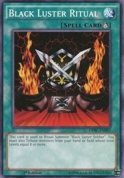 Black Luster Ritual Card Front