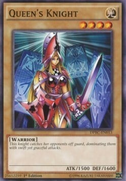 Queen's Knight Card Front
