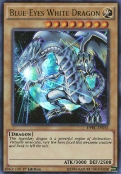 Blue-Eyes White Dragon Card Front