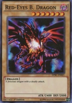 Red-Eyes B. Dragon Card Front