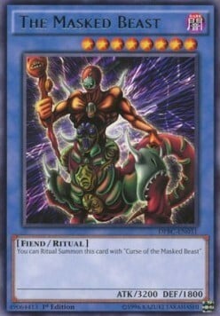 The Masked Beast Card Front