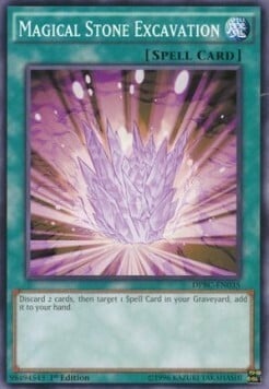 Magical Stone Excavation Card Front