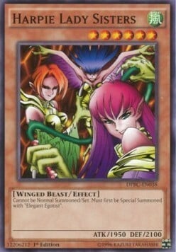 Harpie Lady Sisters Card Front