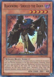 Blackwing - Sirocco the Dawn Card Front