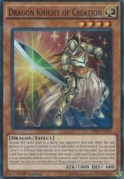Cavaliere Drago della Creazione Card Front