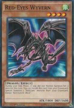 Red-Eyes Wyvern Card Front