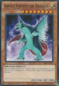 Armed Protector Dragon Card Front