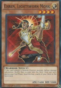 Eheren, Monaca Fedele della Luce Card Front