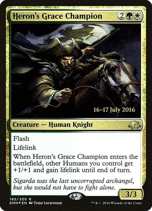 Heron's Grace Champion Card Front