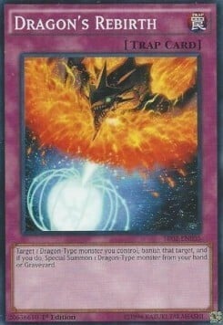 Dragon's Rebirth Card Front
