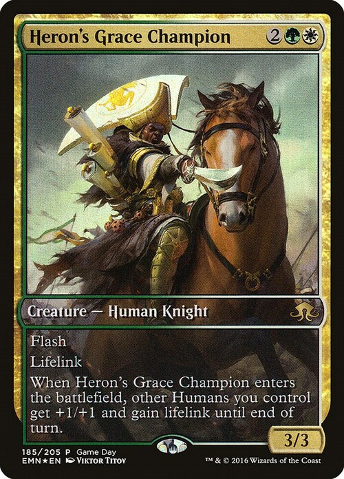 Heron's Grace Champion Card Front