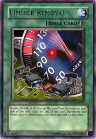 Limiter Removal Card Front