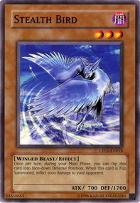 Stealth Bird Card Front