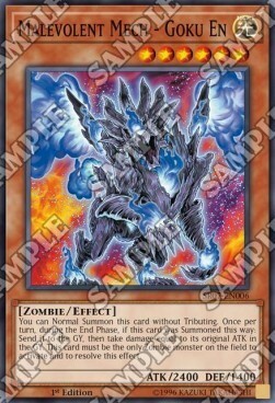 Goku En - Mech Malvagio Card Front