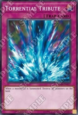 Torrential Tribute Card Front