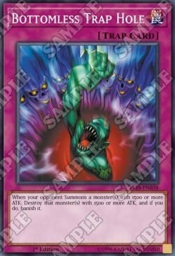 Bottomless Trap Hole Card Front