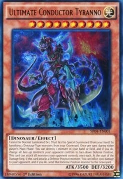 Ultimate Conductor Tyranno Card Front