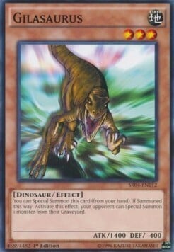 Gilasaurus Card Front