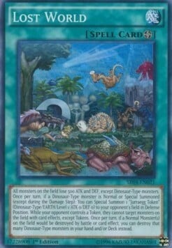 Lost World Card Front