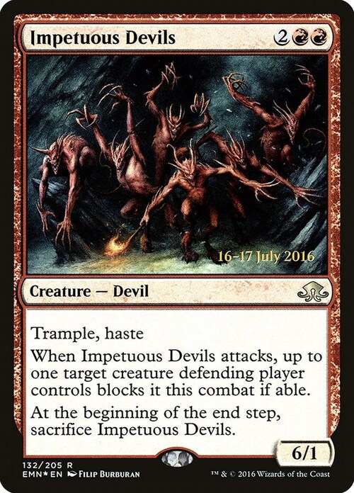 Impetuous Devils Card Front