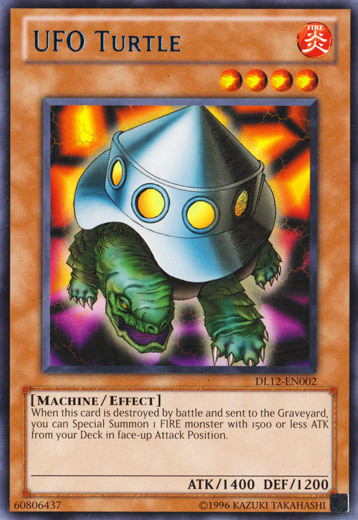 Tartaruga UFO Card Front