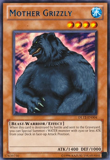 Madre Grizzly Card Front