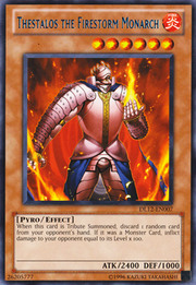Thestalos the Firestorm Monarch · Blue 007c-u