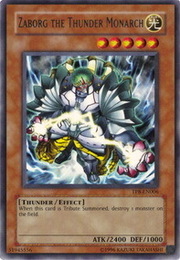 Zaborg the Thunder Monarch · Rare 006