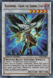 Blackwing - Gram the Shining Star · Ultra Rare 001