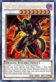 Hot Red Dragon Archfiend · Ultra Rare 001
