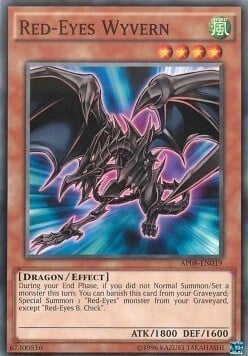 Red-Eyes Wyvern Card Front