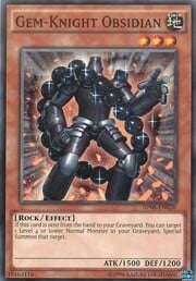 Gem-Knight Obsidian · Common 020