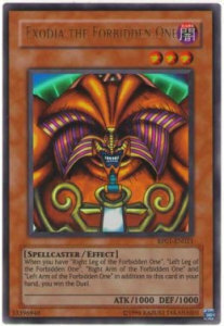 Exodia the Forbidden One Card Front