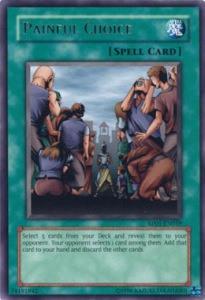 Painful Choice Card Front