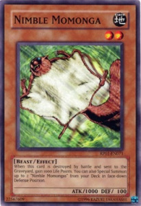 Nimble Momonga Card Front